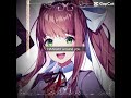 just! #justmonika #cutecore #ddlcmonika #ddlc #dokidokimonika #dokidokiliteratureclub #animeshorts
