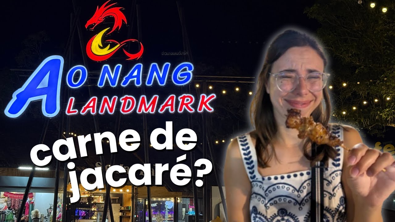 Mercado De Rua na Tailândia | Krabi