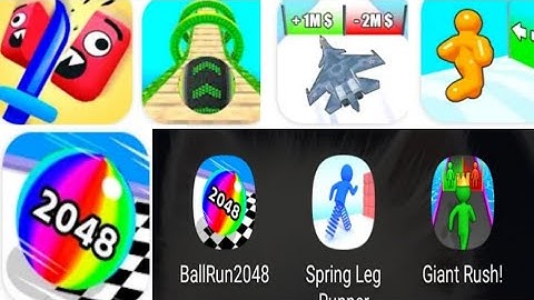 NOOB Vs PrO Vs HACKeR - BallRun 2048 🍎