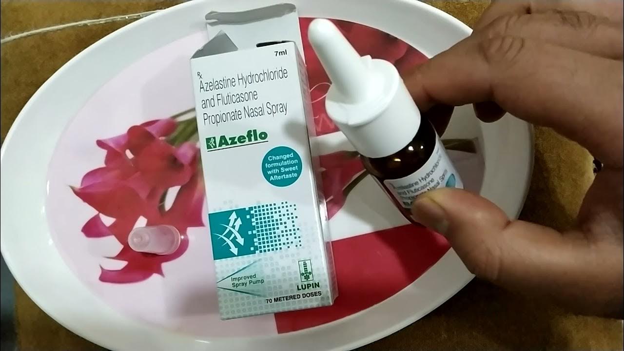 Azeflo nasal spray. Azeflo Azelastine Hydrochloride Fluticasone 
