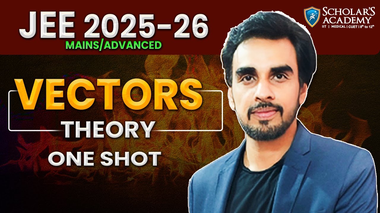 Vectors (Theory) One Shot For JEE Mains/Advanced | Full Chapter ...