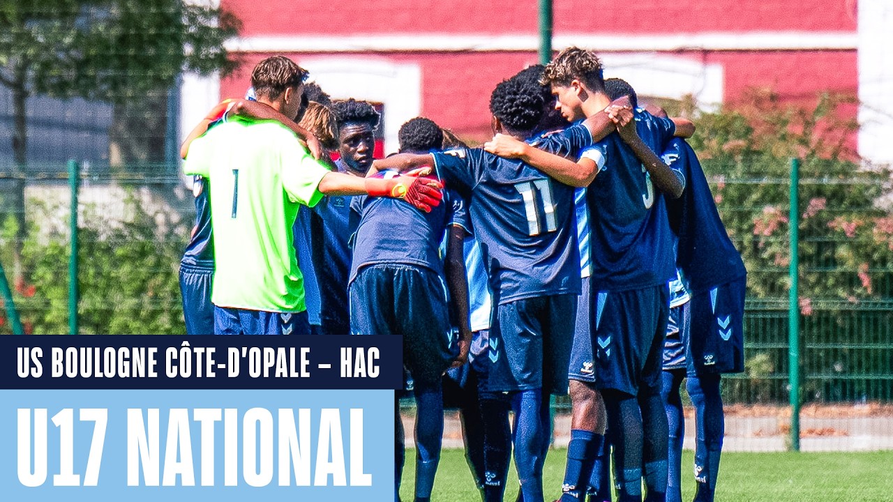 ⚽️ Résumé : US Boulogne Côte d’Opale – HAC : 4-1 I U17 - 2026-2027