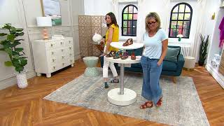 Miz Mooz Leather Ankle Strap Sandals Mari On Qvc