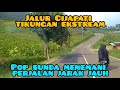 Pop sunda menemani perjalan bandung garut via cijapatik banyak tikungan tajam dan berkelok kelok