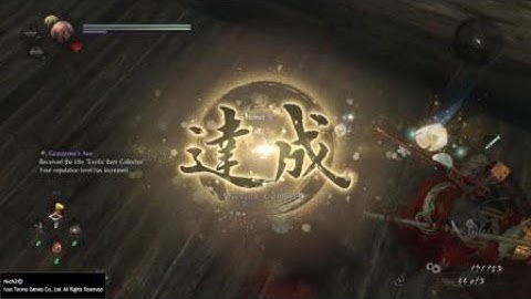 Nioh 2: Obsidian Samurai no damage cheese