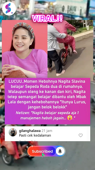 Mama Gigi Lagi Belajar Sepedah #trending #nagita #ransentertainment #shortsviral #fyp #artis