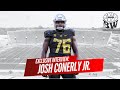 Oregon Offensive Tackle Josh Conerly Jr Senior Bowl Interview