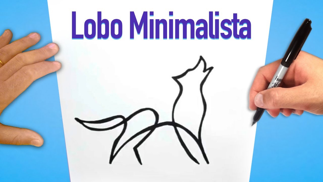 Como Desenhar Lobo Uivando