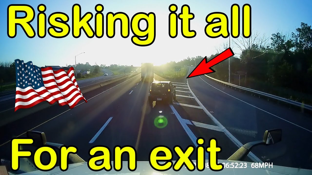 A Day in The Life of an American Truck Driver - Road Rage, Brake Check ...