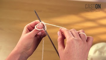 Casting on: thumb method