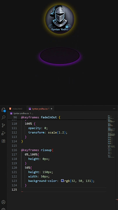 Hologram UI Design with Only HTML & CSS | No JavaScript Needed! | #htmlcssproject #hologramanimation