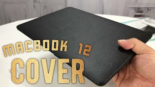 Black Leather Hard Shell Case Cover by UESWILL for Macbook 12 Retina Review screenshot 4