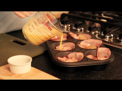 How to Make: Ham and Cheese Egg Cups - Cabot Recipe