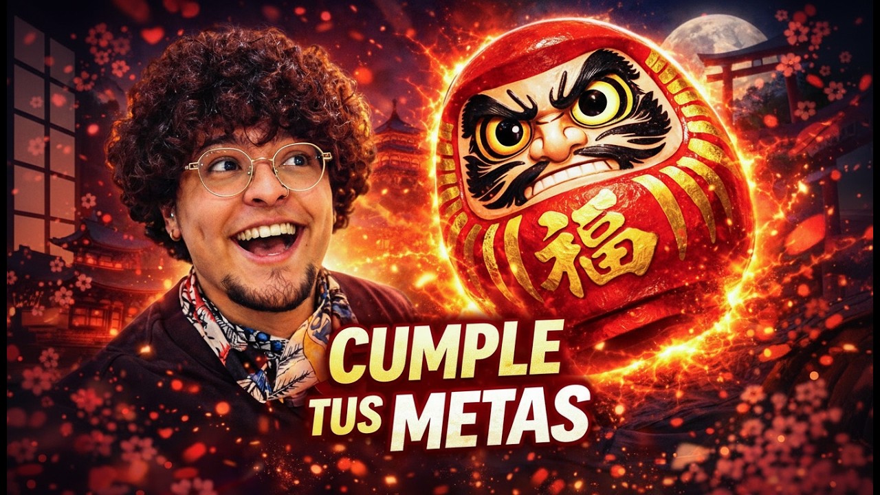 DARUMA: el SECRETO JAPONES para CUMPLIR cualquier META!