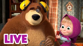 🔴 Live 🐻👧 Masha Y El Oso 2024 🚀⚒️ El Sabor De La Tecnología 🎬 Masha And The Bear