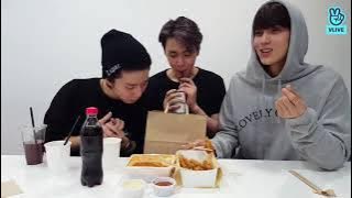 180710 (ENG) SF9 Jaeyoon & Hwiyoung Mukbang vlive Feat Yootaeyang