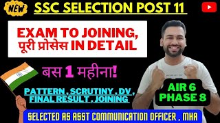 SSC Selection Post 11 | Exam pattern & process in detail | By AIR 6 Selection Post 8 Akash Keshwar