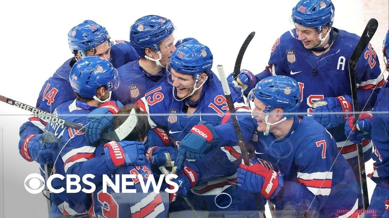 U.S. men's hockey defeats Sweden in Olympic quarterfinals