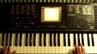 Video thumbnail of "Me Playing Keyboard - Nadhi Yengae Pogirathu"