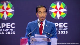 Pidato Presiden Jokowi Pada APEC CEO Summit, San Francisco, 16 November 2023