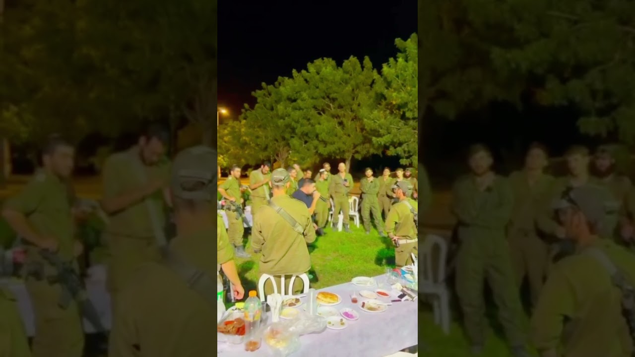 שר לחיילים שמשרתים: עול מלכות שמיים שה׳׳ ישמור עול כול החיילים שלנו!!