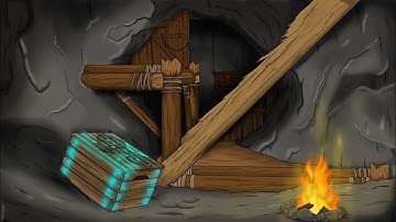 I Lived In A Unique Cave Base In Rust...