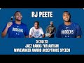 RJ Peete - Jazz Hands For Autism Acceptance Speech