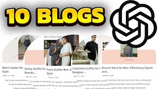 Information Writing 10 ChatGPT4 Articles Per Hour (SEO, NO COMMENTARY) Guide
