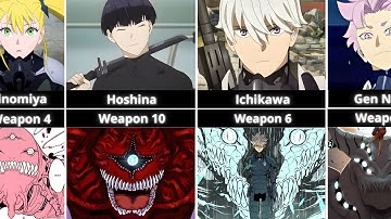 Every Numbers Weapon In Kaiju no. 8