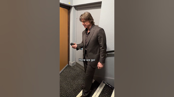Tapping back into his Cocktail days for this mission. #TomCruise #MissionImpossible