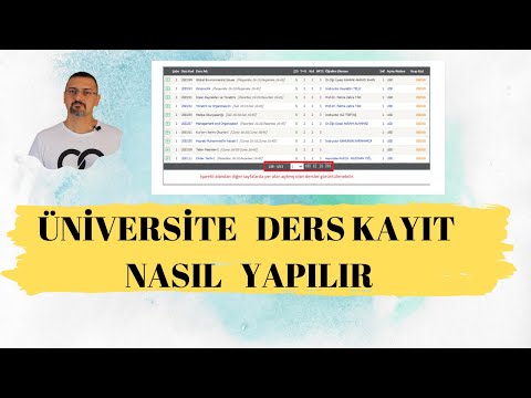 Video: Üniversitede Dersler Nasıl Kaydedilir