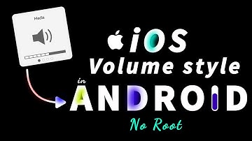 iOS volume style in Android #iosvolumestyle #volumestyle