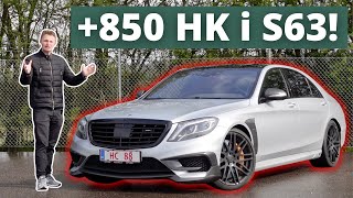 Jeg kører VANVITTIG Brabus/Renntech Mercedes S63 AMG...!