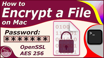 How to Encrypt and Decrypt Any File on Mac (Password-Protect) with Terminal OpenSSL - macOS Monterey