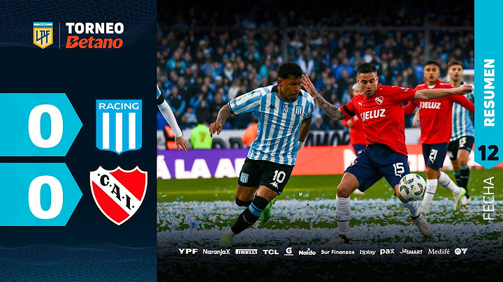 RACING 0 - 0 INDEPENDIENTE I Resumen del partido | #TorneoBetano 2024