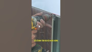 Thi công tấm ốp nhựa Nano trên hệ khung xương cực đơn giản | Tấm ốp tường nano | Lê Hạ Haroma