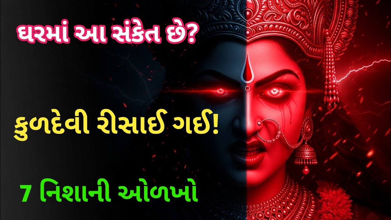 કુળદેવી માતાજી રીસાઈ ગઈ હોય તો 7 નિશાની | કુળદેવી ના 7સંકેત | Spiritual video