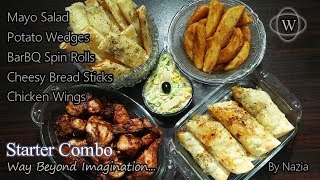 Starter Combo By Nazia | Restaurant Style Starter Combo