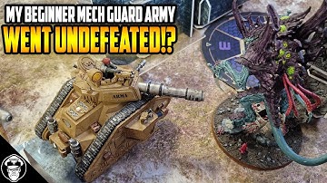 So I Went UNDEFEATED With BEGINNER Mech Guard... | Tournament After Action Report | Warhammer 40,000