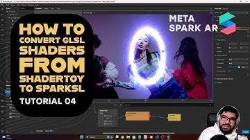 Smoky Portal Shader - Converting GLSL to SparkSL - Tutorial 04