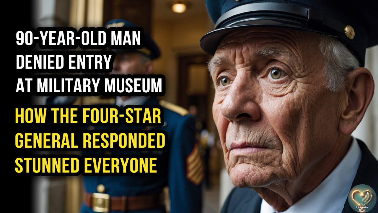 Outline Video 90-Year-Old Man Denied Entry At Military Museum—How The Four-Star General Responded Stunned Everyone