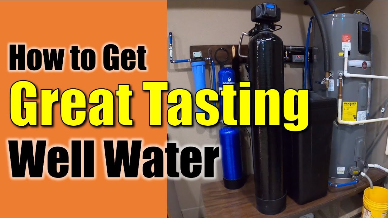 💧How to Get Clean Well Water with Whole House Filtration, Softener, and