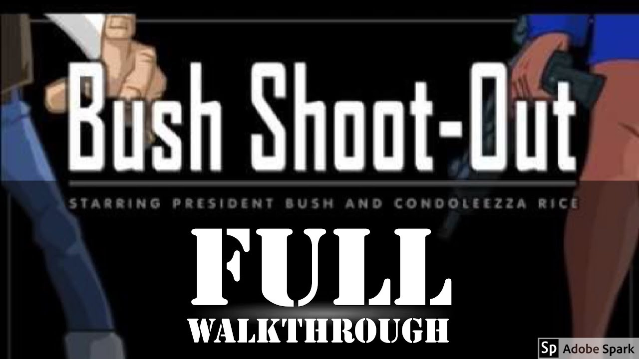 Bush Shoot-Out FULL Playthrough (MiniClips Flash Game)