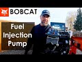 Bobcat Fuel Injection pump replacement on a 763 with the Kubota 2203,