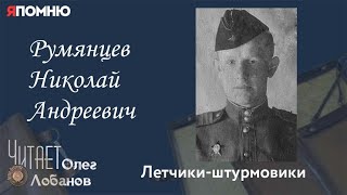 Румянцев Николай Андреевич. Проект "Я помню" Артема Драбкина. Летчики-штурмовики.