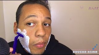 SHAVING MY FACE (EXTREME TINGLY SCRATCHING SOUNDS) screenshot 5