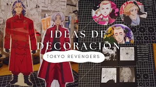 manualidades Tokyo revengers💕|Diy's|decora tu cuarto|Sección:No me va a ganar la pobreza🤭