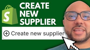How to Create a New Supplier in Shopify (Step-by-Step Tutorial)