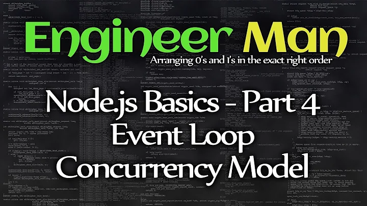 Event Loop and Concurrency Model - Node.js Basics Part 4