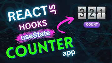 React JS Counter APP Project Using React Hooks (React Tutorial)